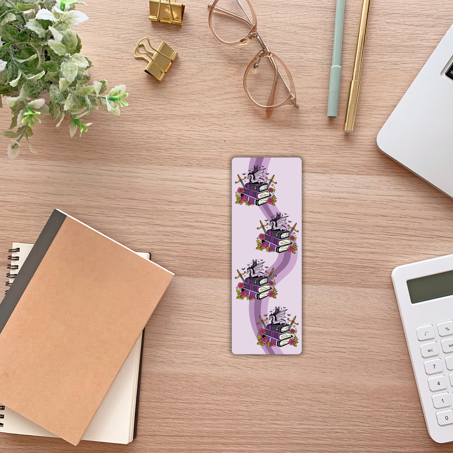 Purple Fantasy Bookmark