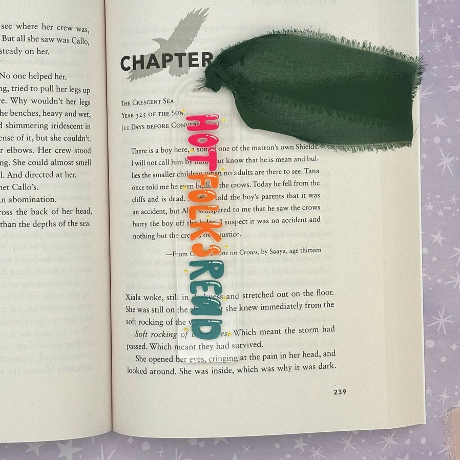Hot Folks Read Acrylic Bookmark