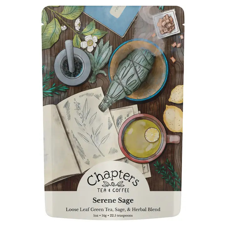 Serene Sage Bookish Tea