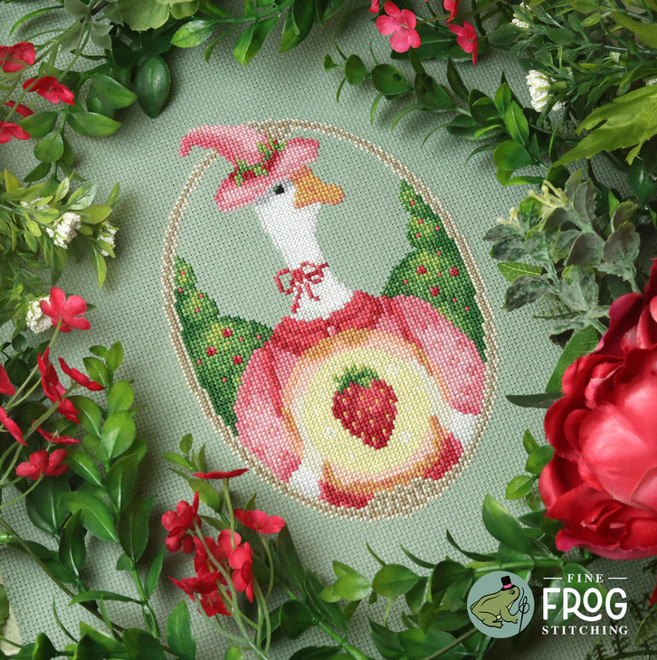 Strawberry Goose Witch