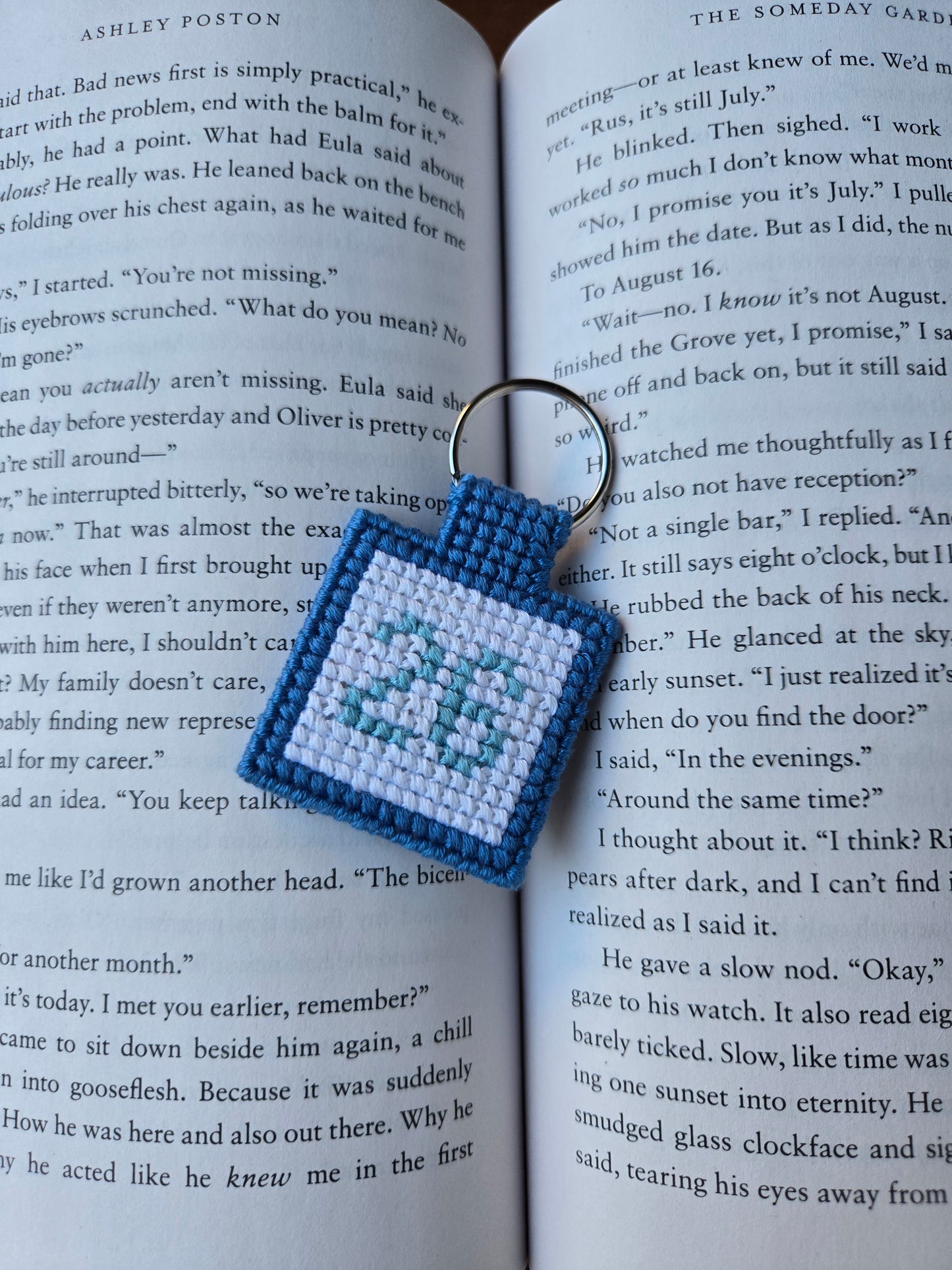 ***Pre-Order*** Columbus Book Festival 2026 DIY Cross Stitch Keychain Kit