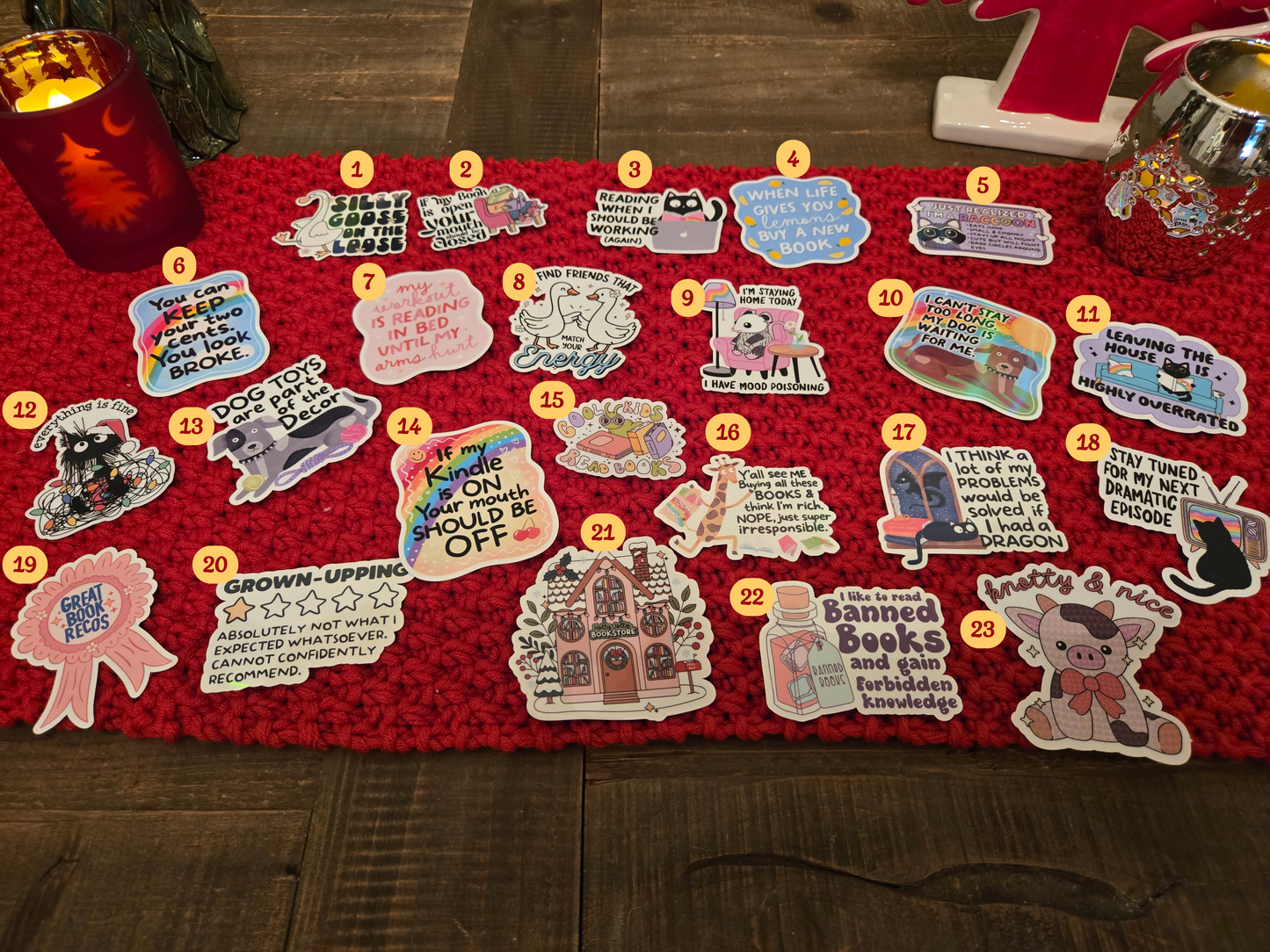 4 for $10 Waterproof Stickers Deal