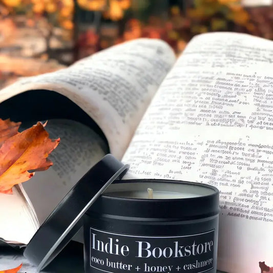 Indie Bookstore 4oz Soy Candle