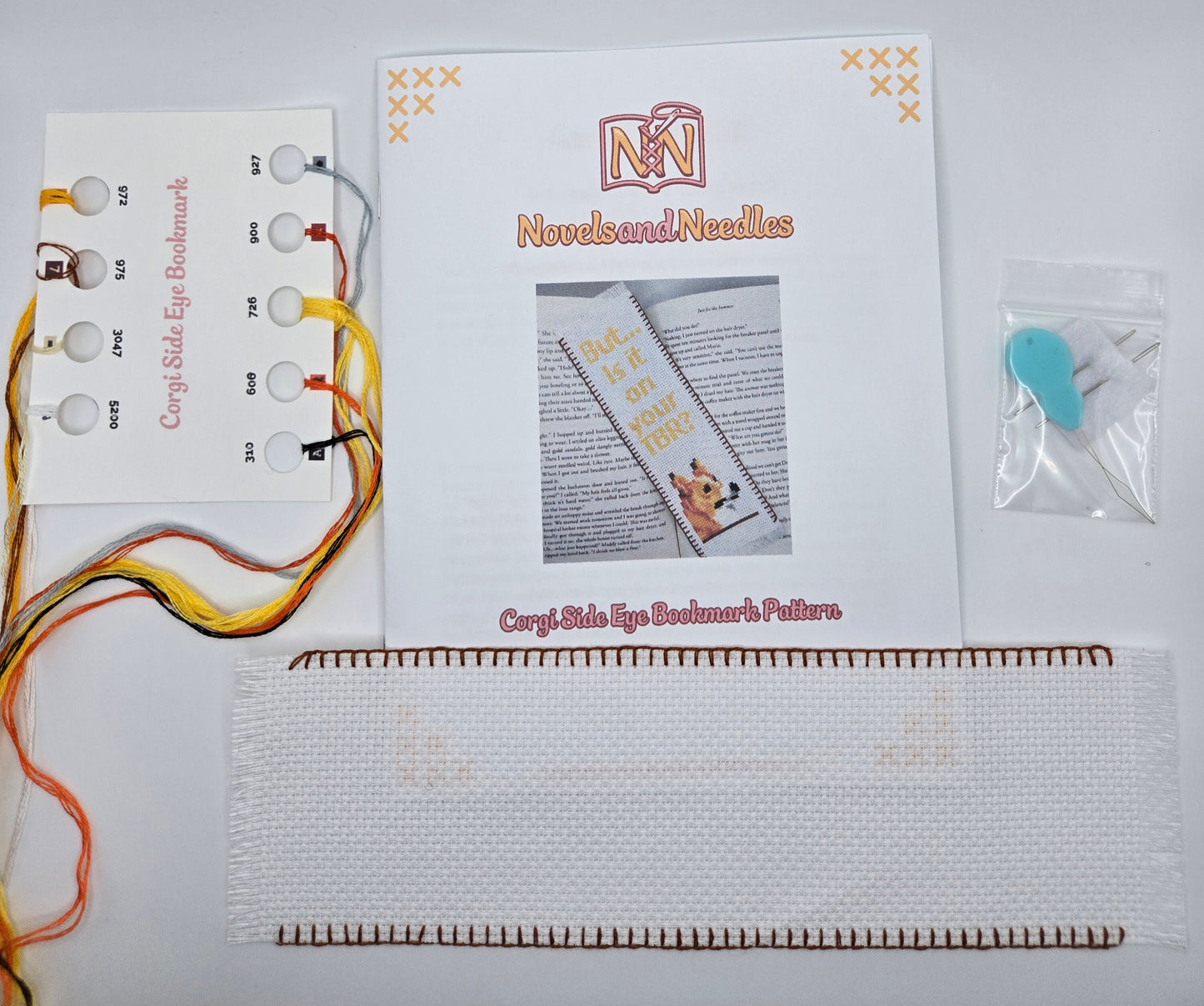 DIY Cross Stitch Bookmark Kit