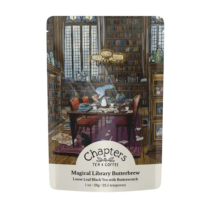 Magical Library Butterbrew Bookish Tea