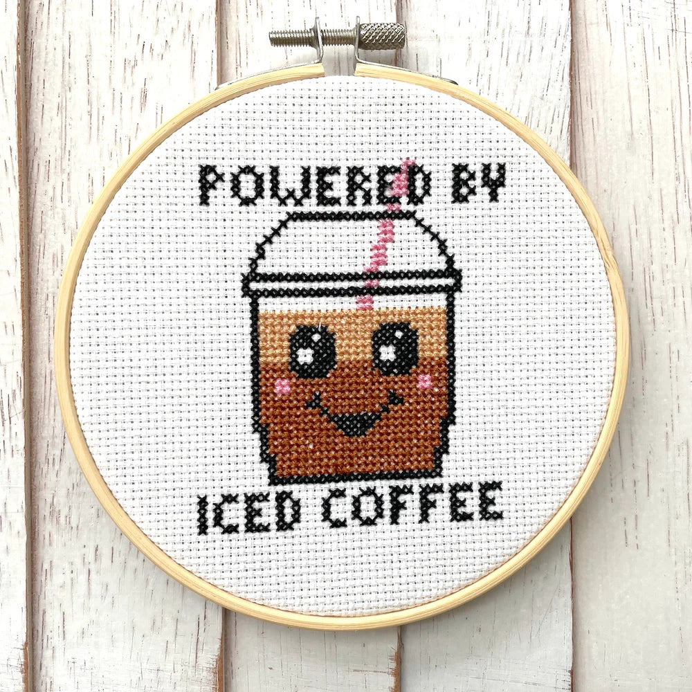 Powered By Iced Coffee - Spot Colors