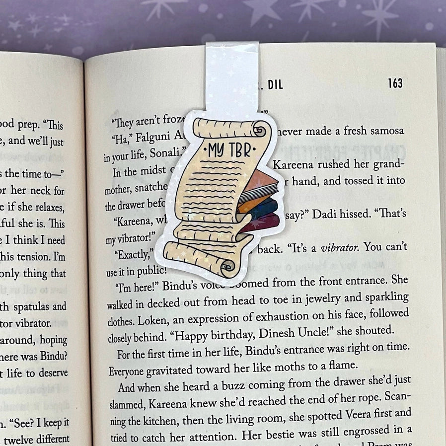 TBR Scroll Magnetic Bookmark