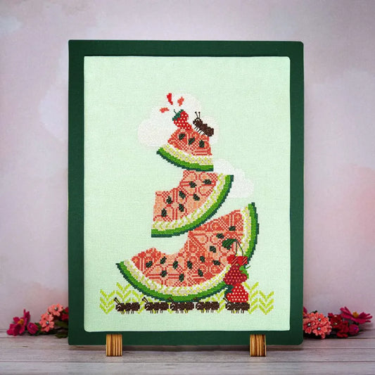 Watermelon Crawl Pattern - Counting Puddles